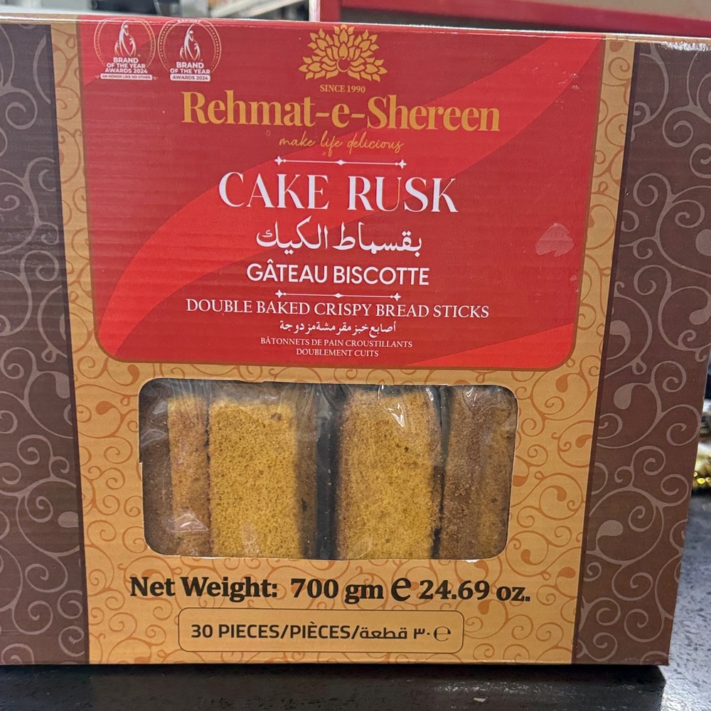 Rehmat-e-Shereen Cake Rusk - Golden Brown